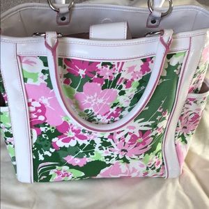 Talbots floral purse